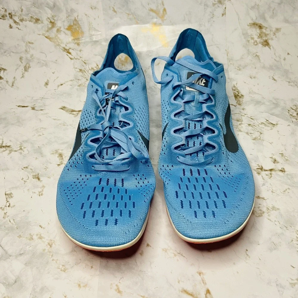 Nike Zoom Matumbo 3 Track Spikes Shoes Mens Light Blue Men's 14